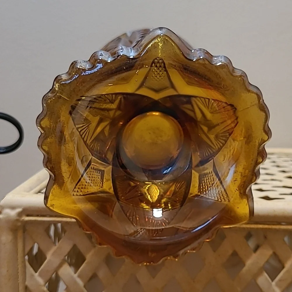 Carnival Glass LE Smith Ohio Star